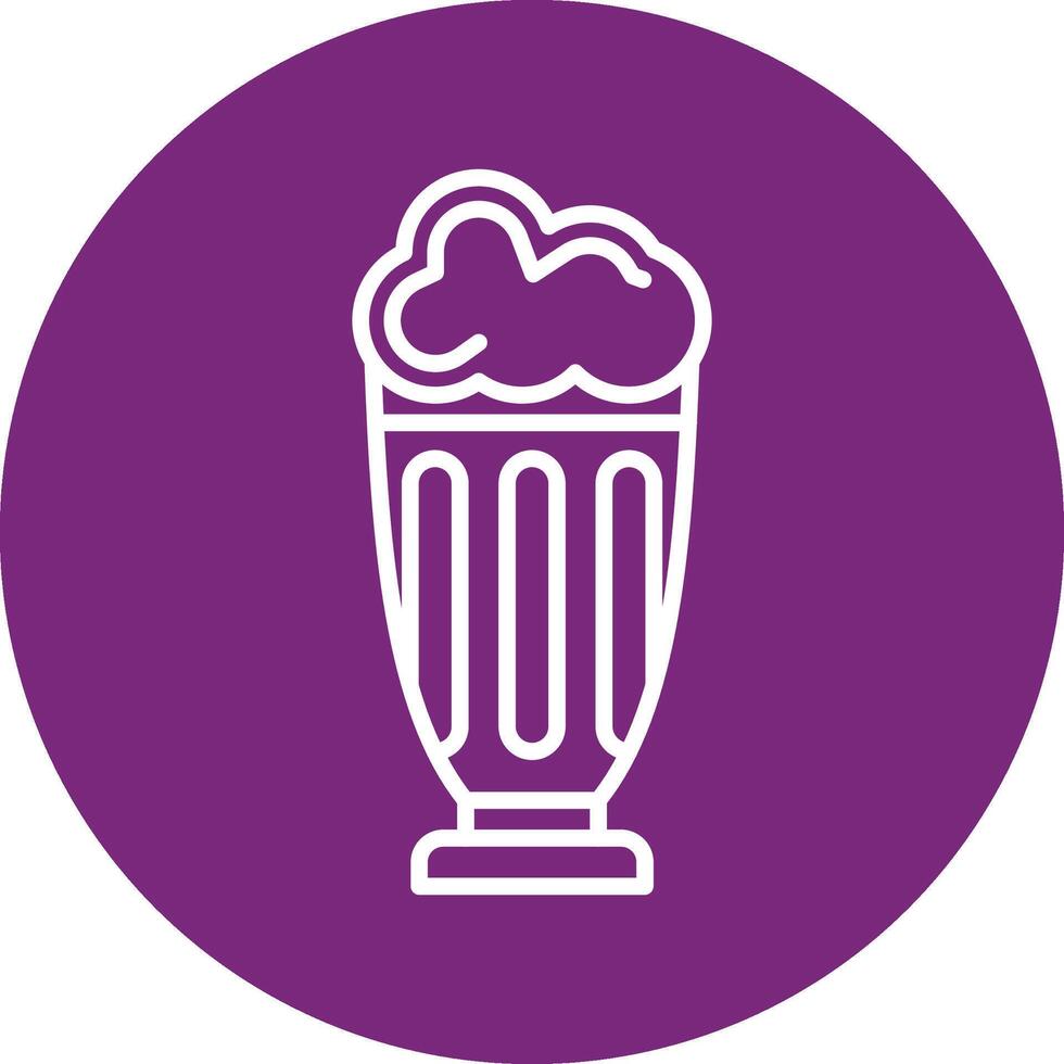 Milkshake Vector Icon