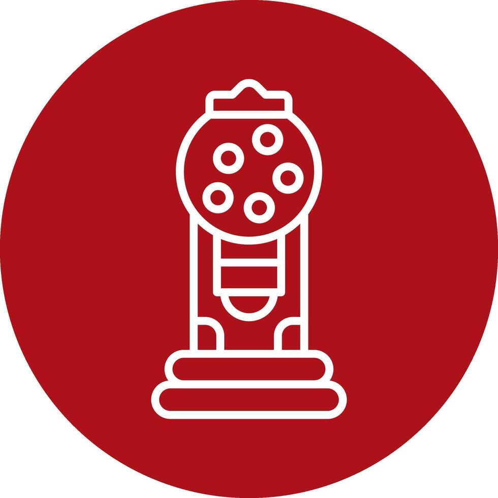 Gum Machine Vector Icon