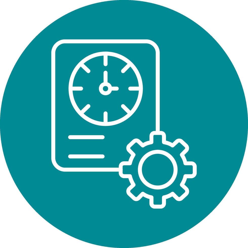 Time Management Vector Icon