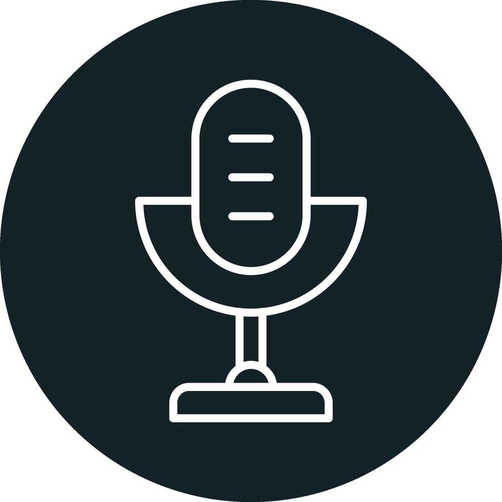 Mic Vector Icon