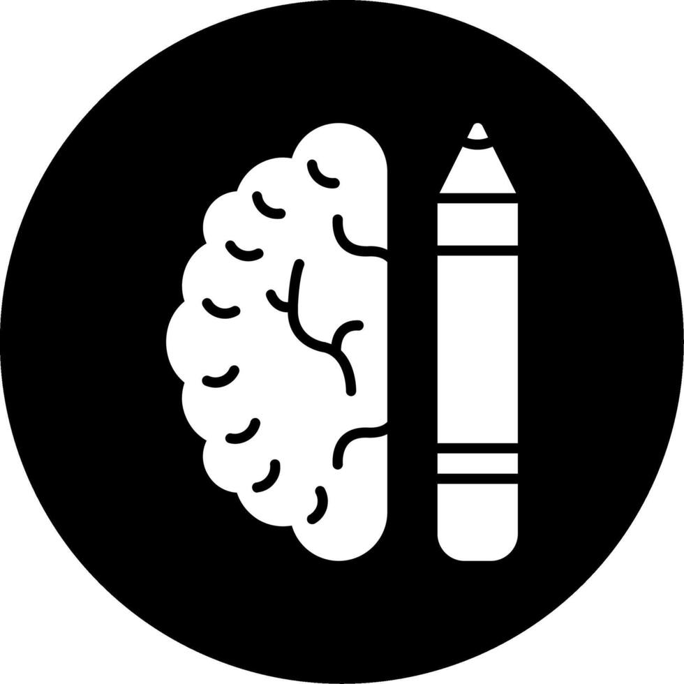 icono de vector de cerebro