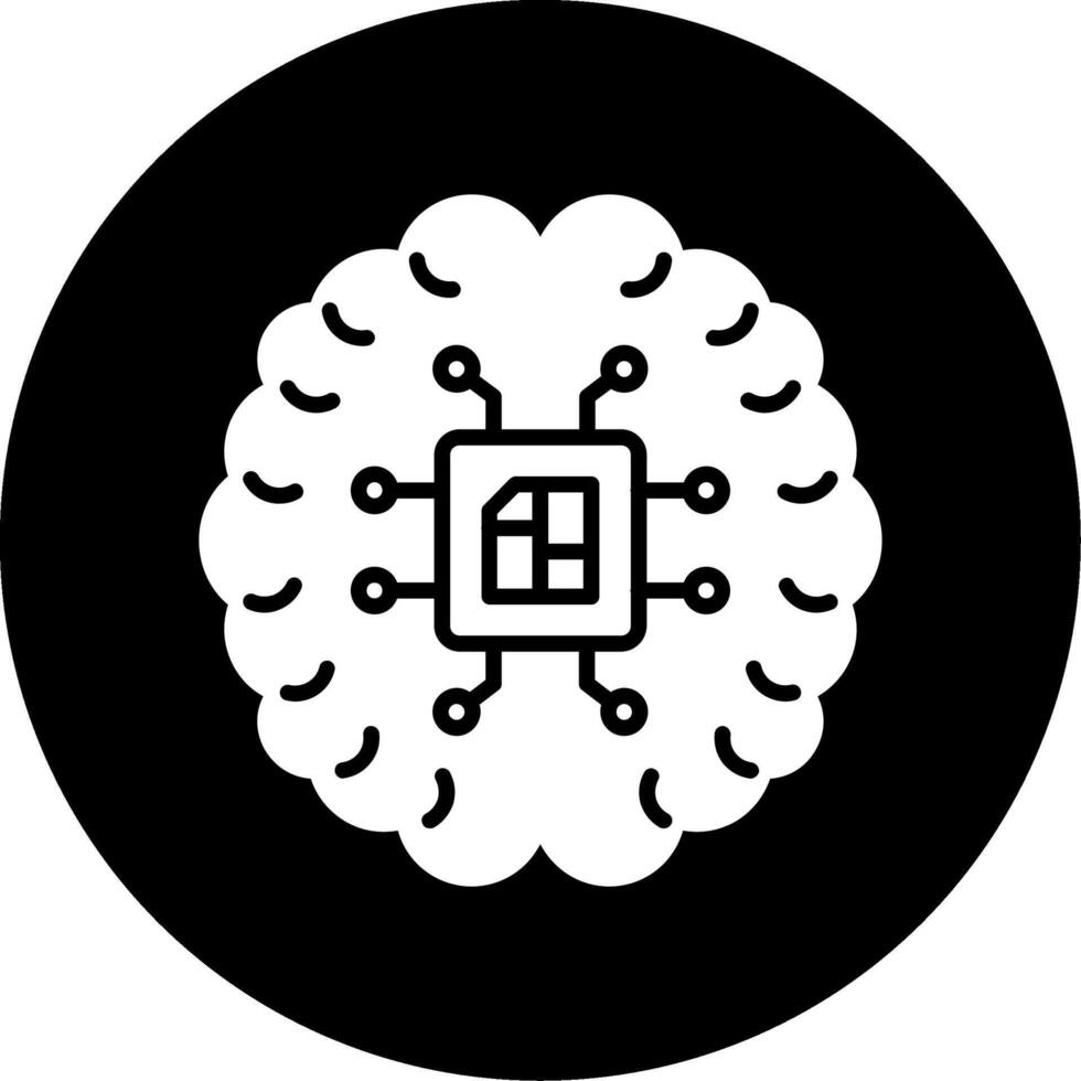 Artificial Intelligence Vector Icon