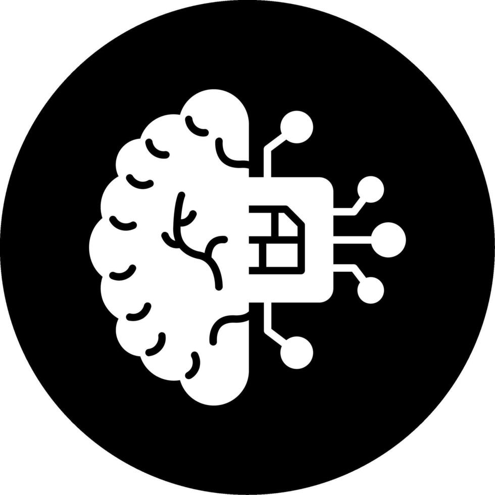 Artificial Intelligence Vector Icon