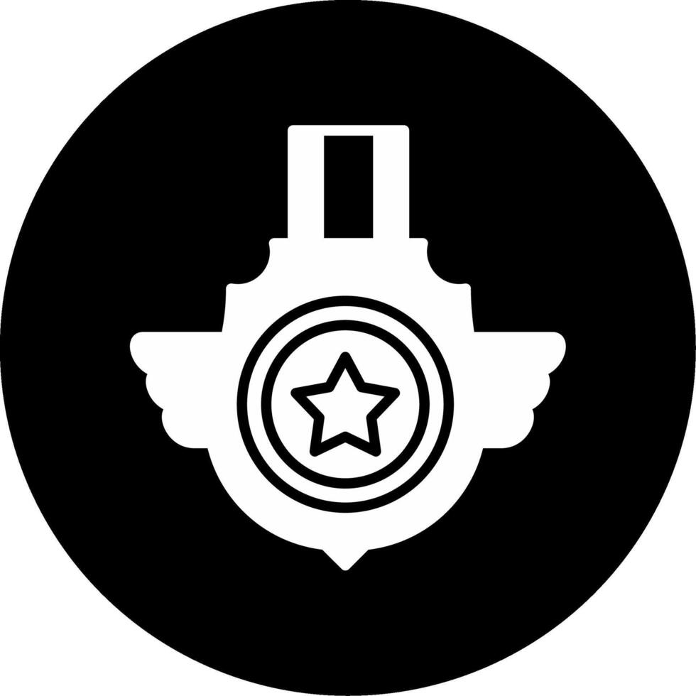 insignias vector icono
