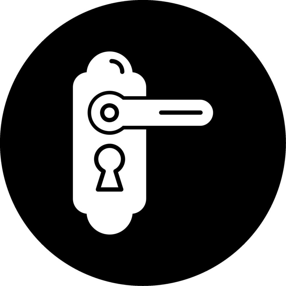 Door lock Vector Icon