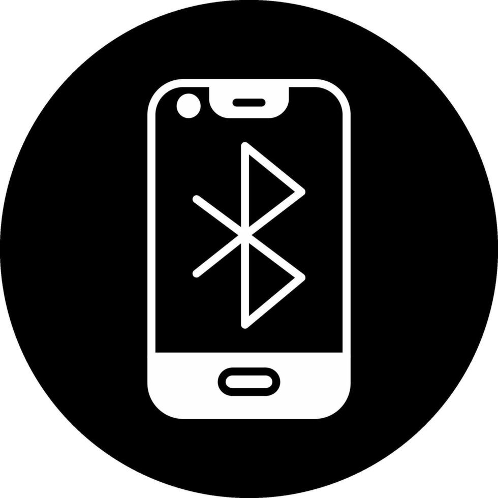 icono de vector de bluetooth