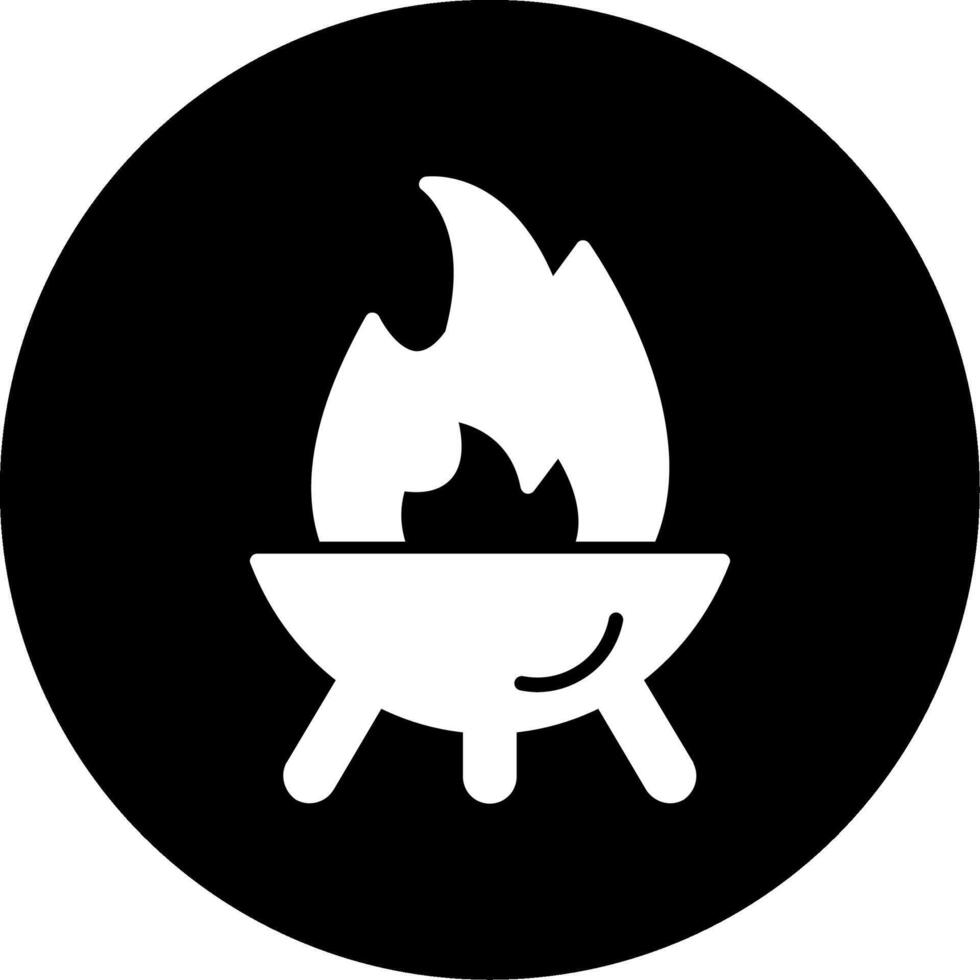 Firepit Vector Icon