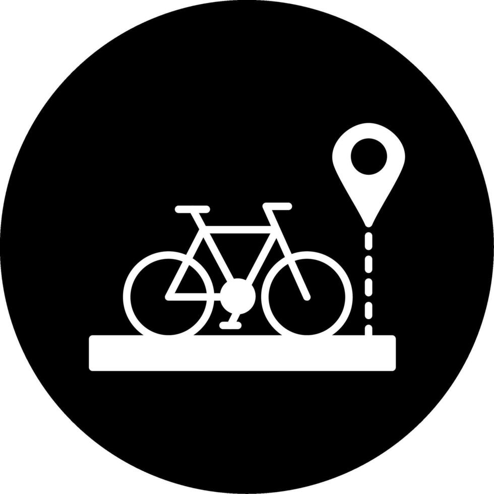 icono de vector de bicicleta