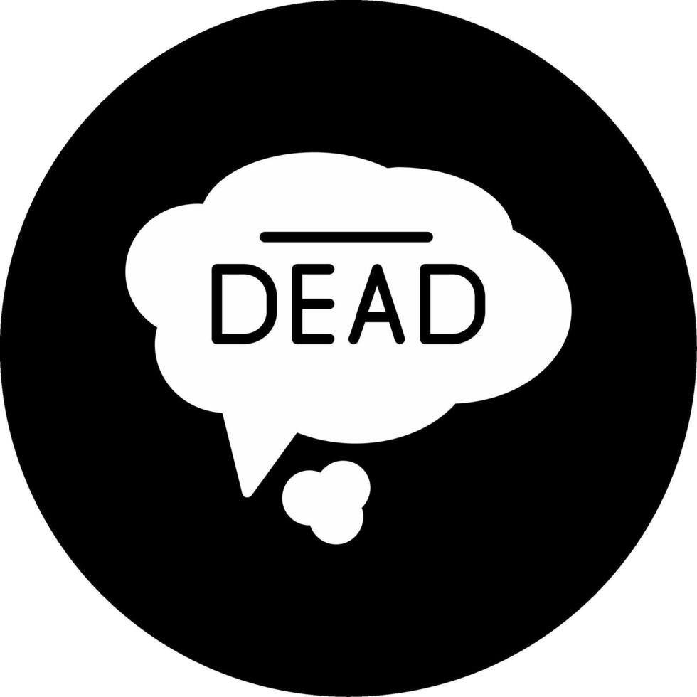 Dead Vector Icon