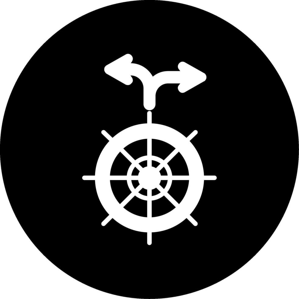 icono de vector de barco