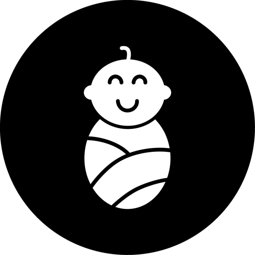 icono de vector de bebé