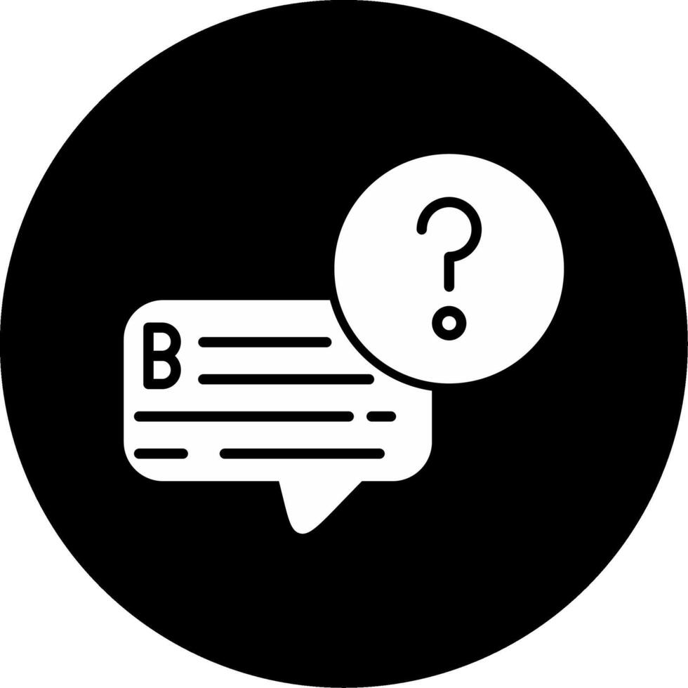 Question Vector Icon