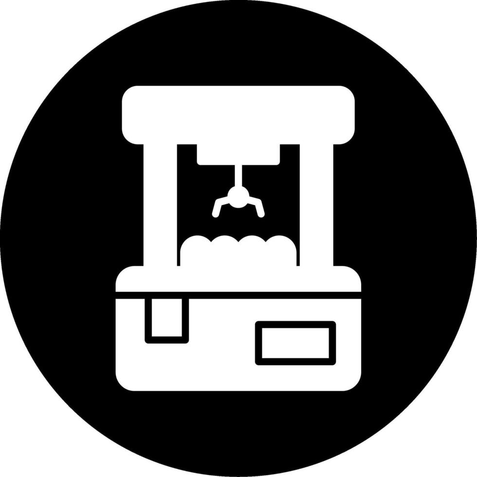 Claw Machine Vector Icon