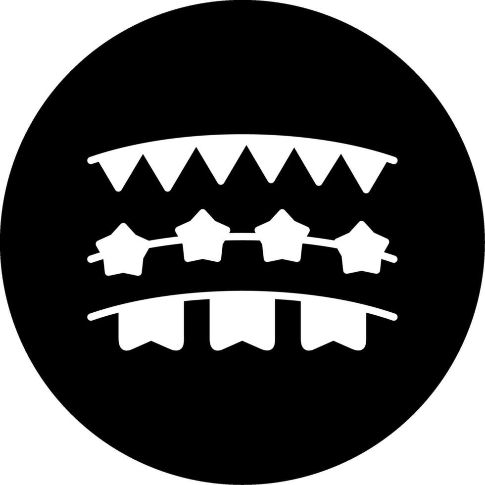 Bunting Vector Icon