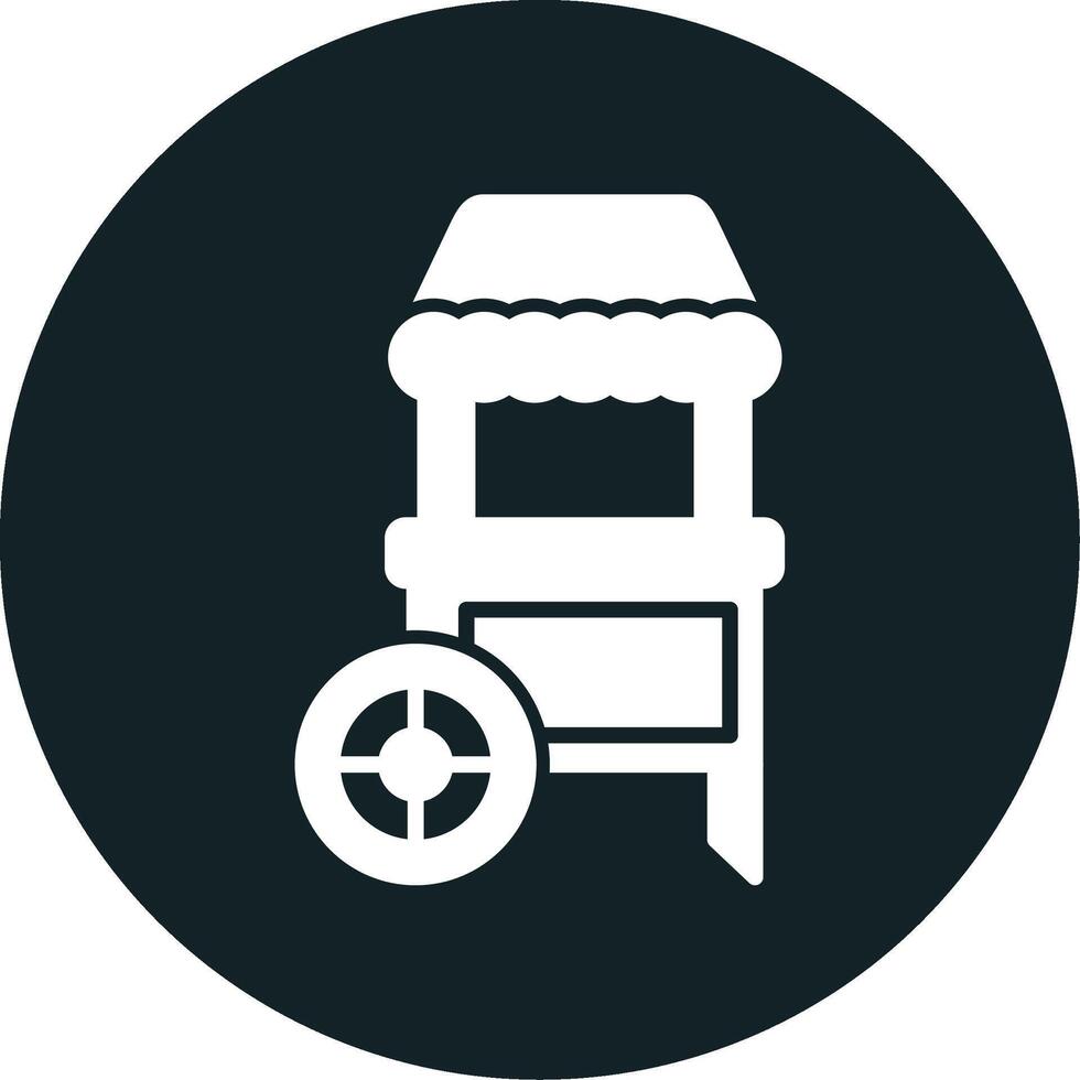 Food Stand Vector Icon