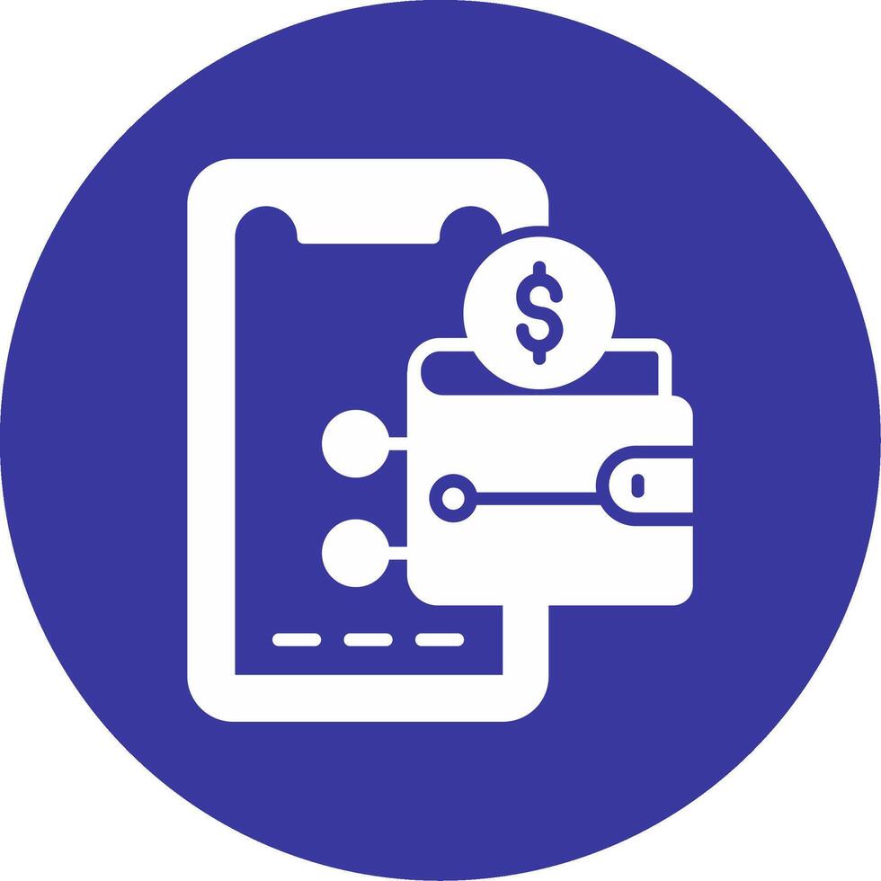 Digital Wallet Vector Icon