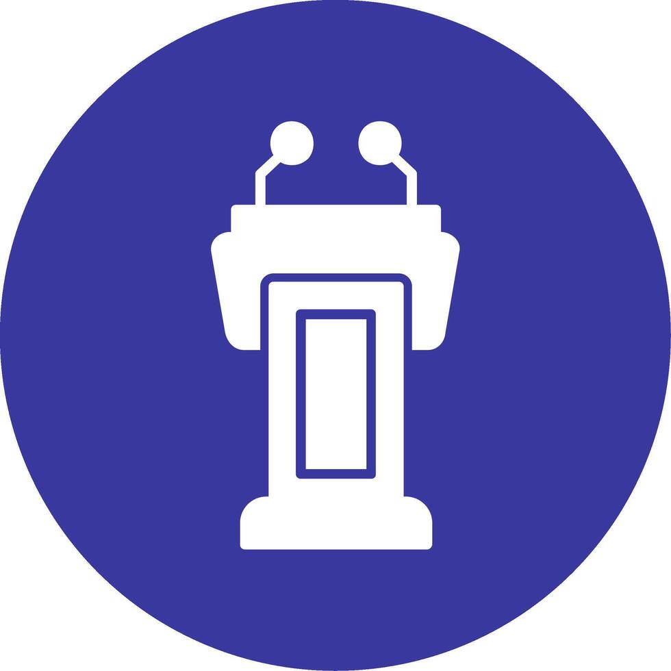 Podium Vector Icon