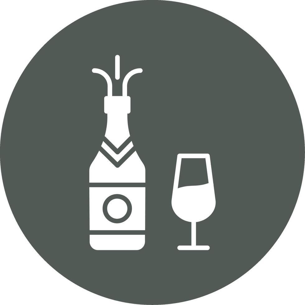 Champagne Vector Icon