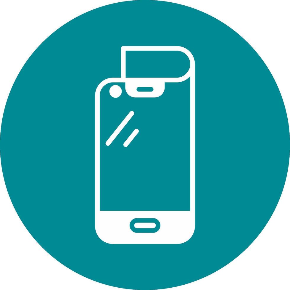 Foldable Smartphone Vector Icon