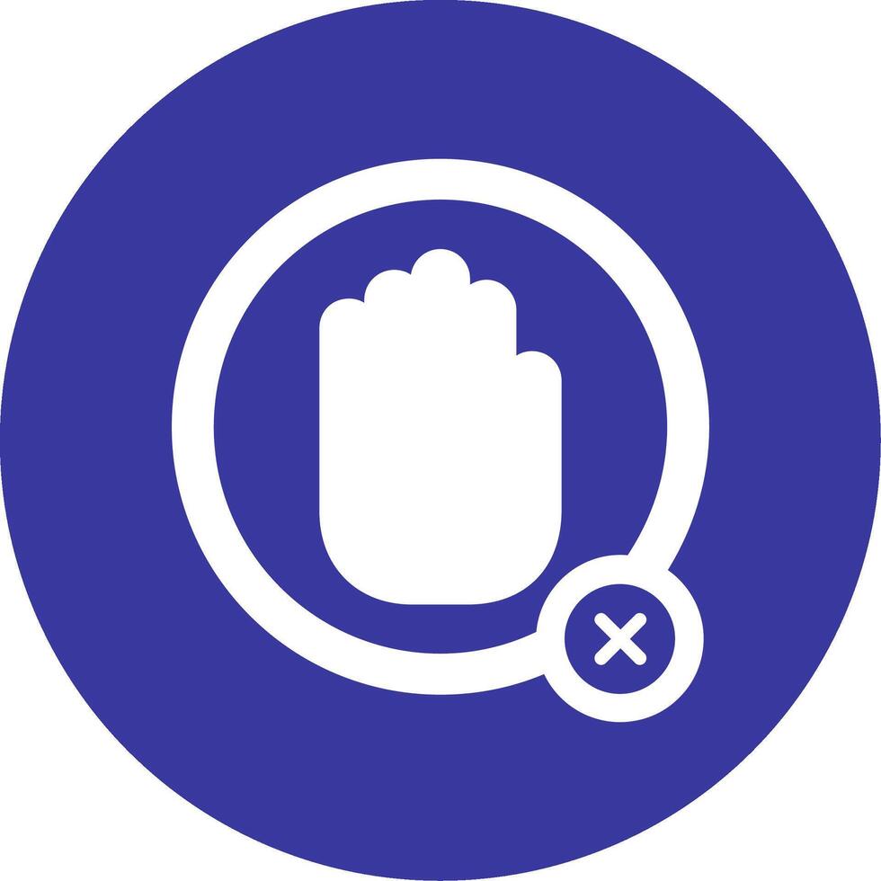 Stop Vector Icon