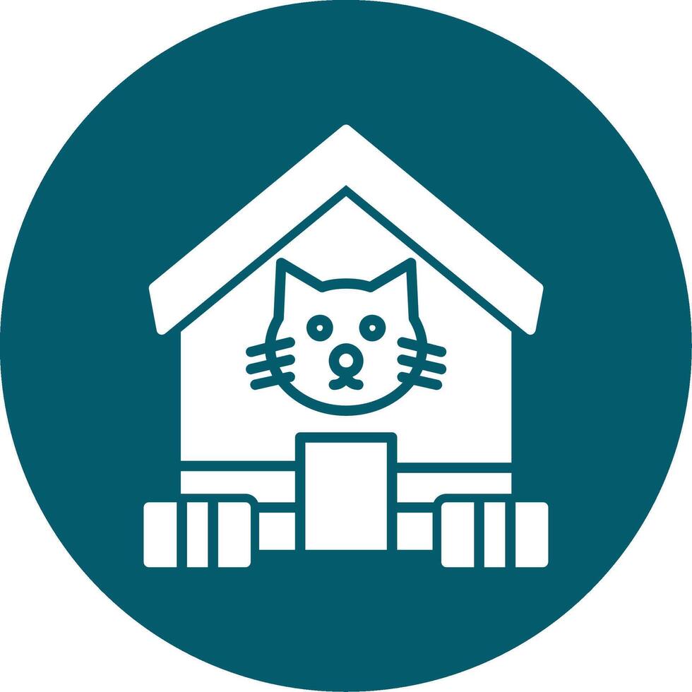 Pet House Vector Icon