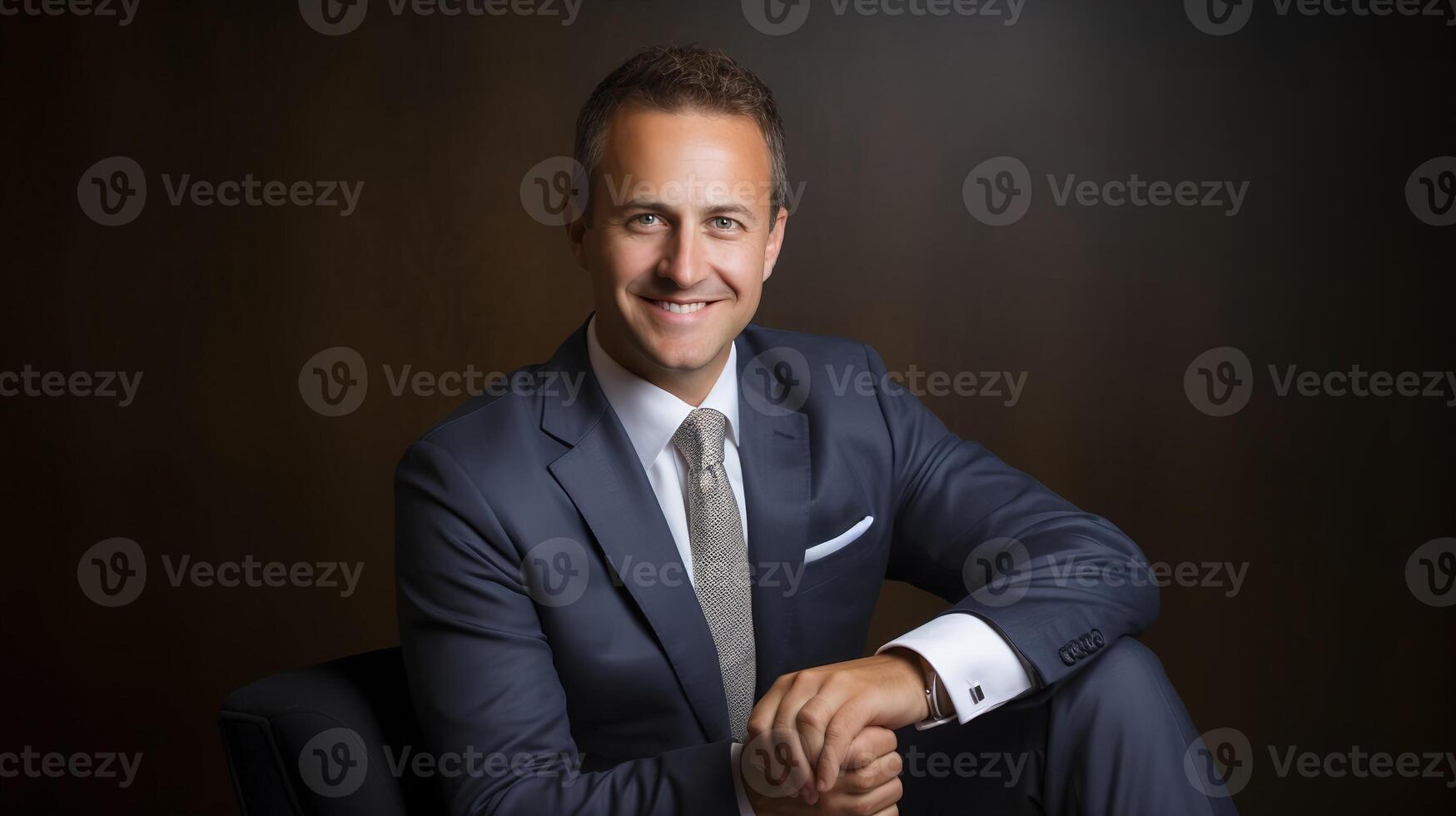AI generated Business Owner Generated With AI photo
