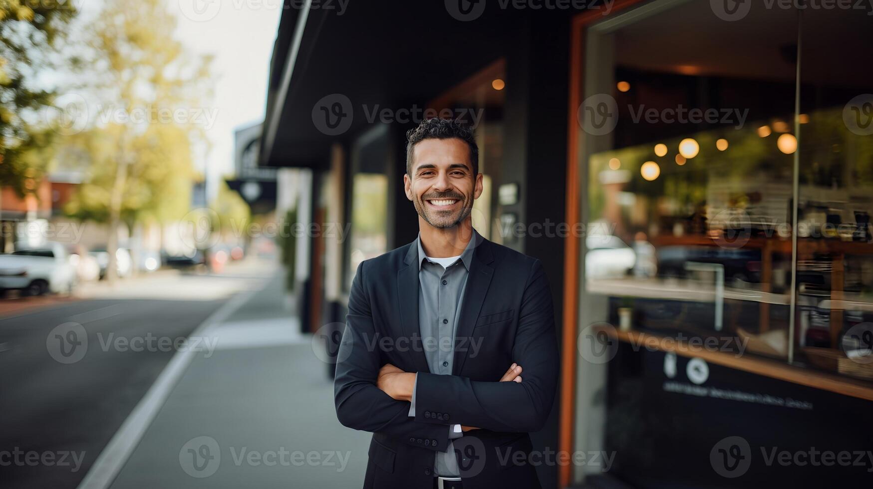 AI generated Business Owner Generated With AI photo