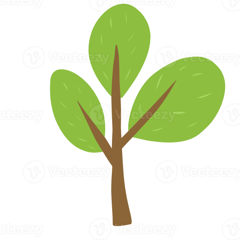 Simple Green Tree png