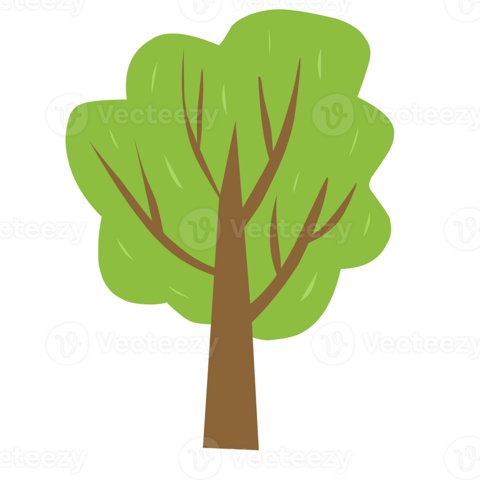 Simple Green Tree png