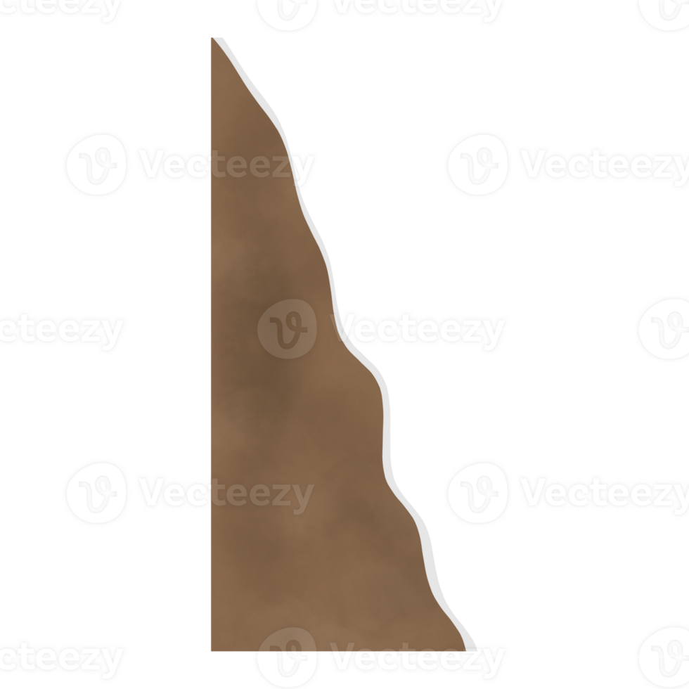Brown Torn Paper png