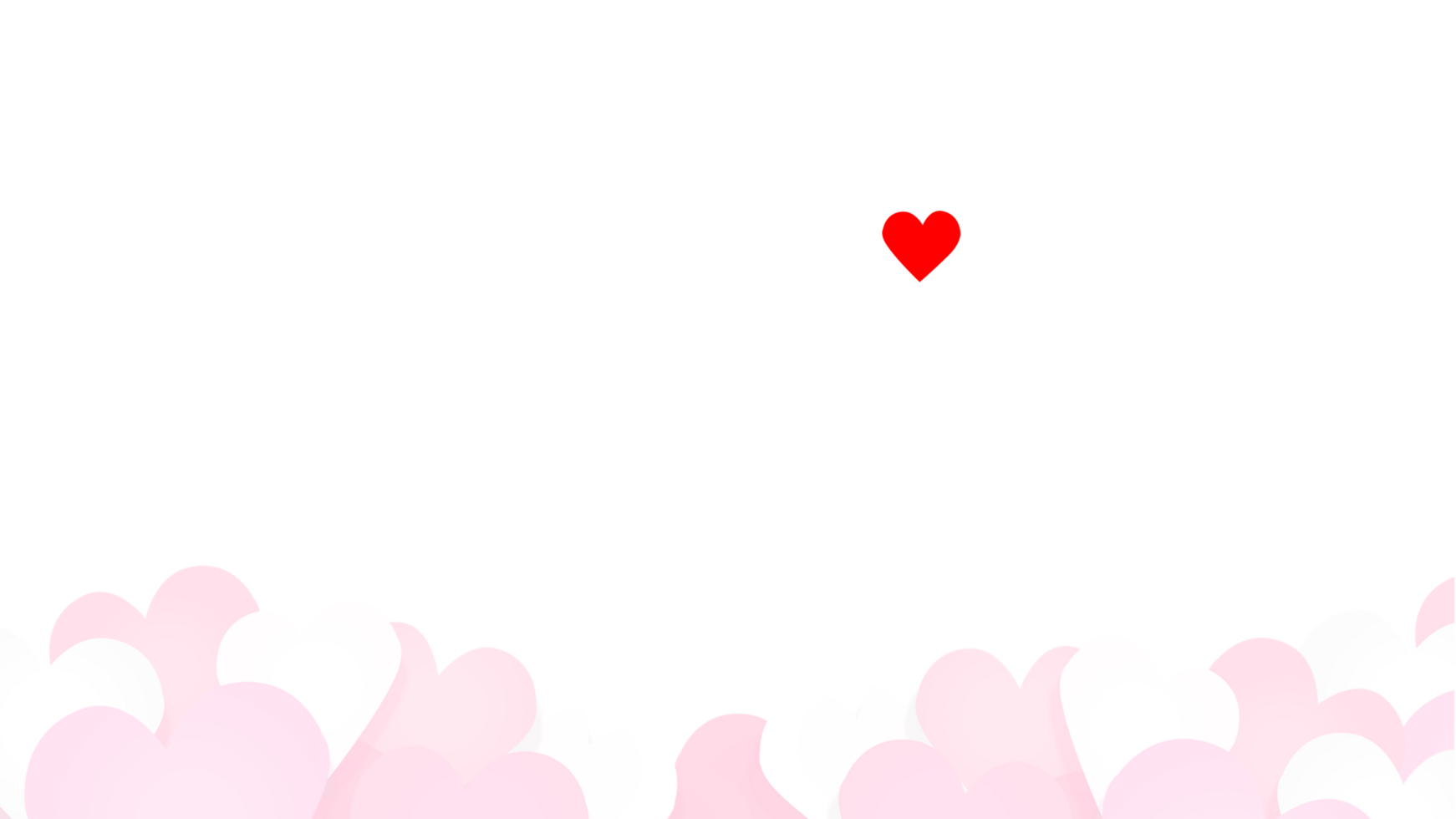 San Valentino giorno sfondo con cuori e rosso cuore png