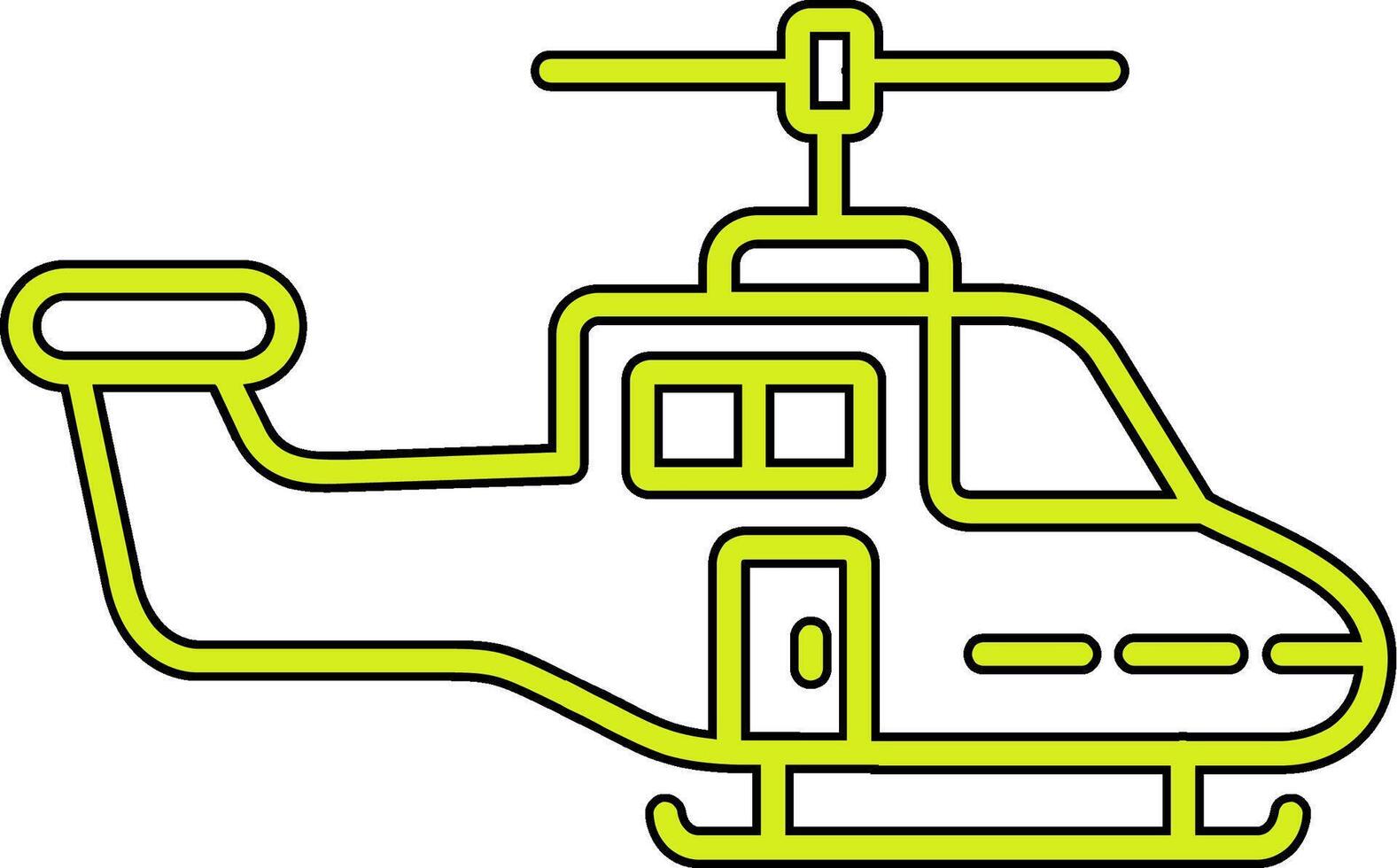 Heliciopter Vector Icon