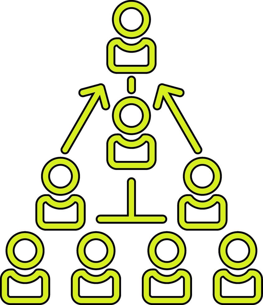 Hierarchy Vector Icon