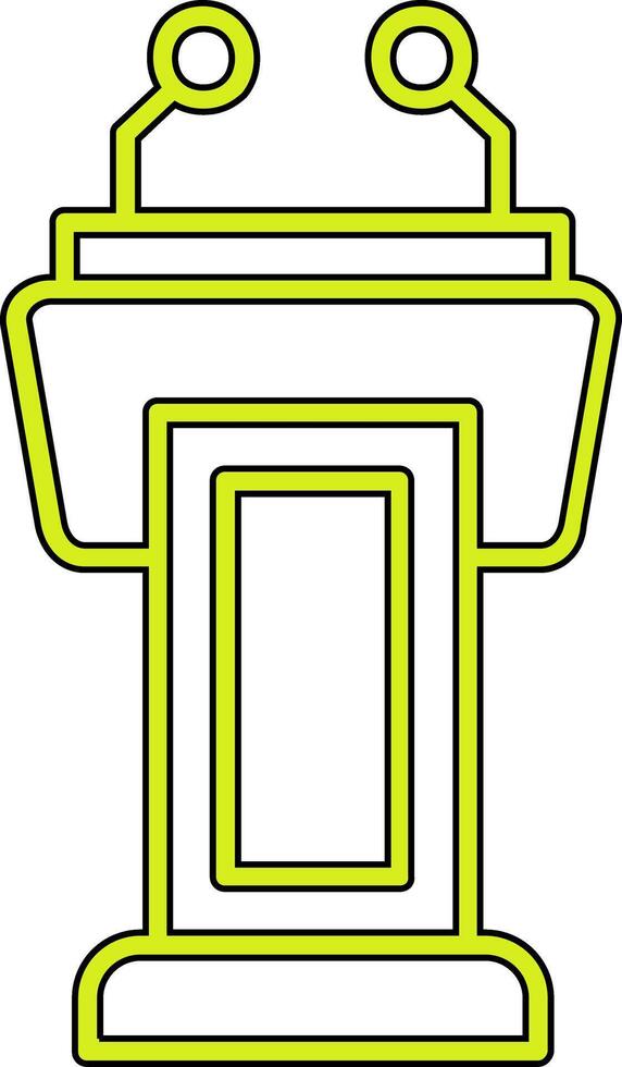 Podium Vector Icon