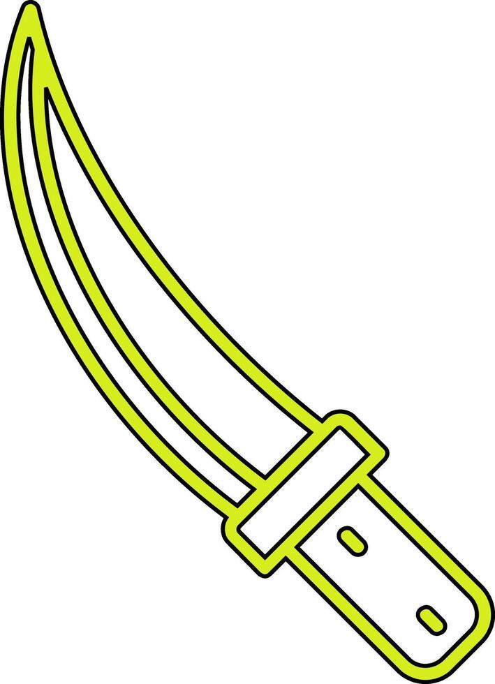 Jambiya Vector Icon