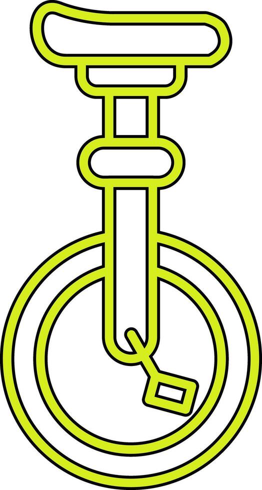 Unicycle Vector Icon
