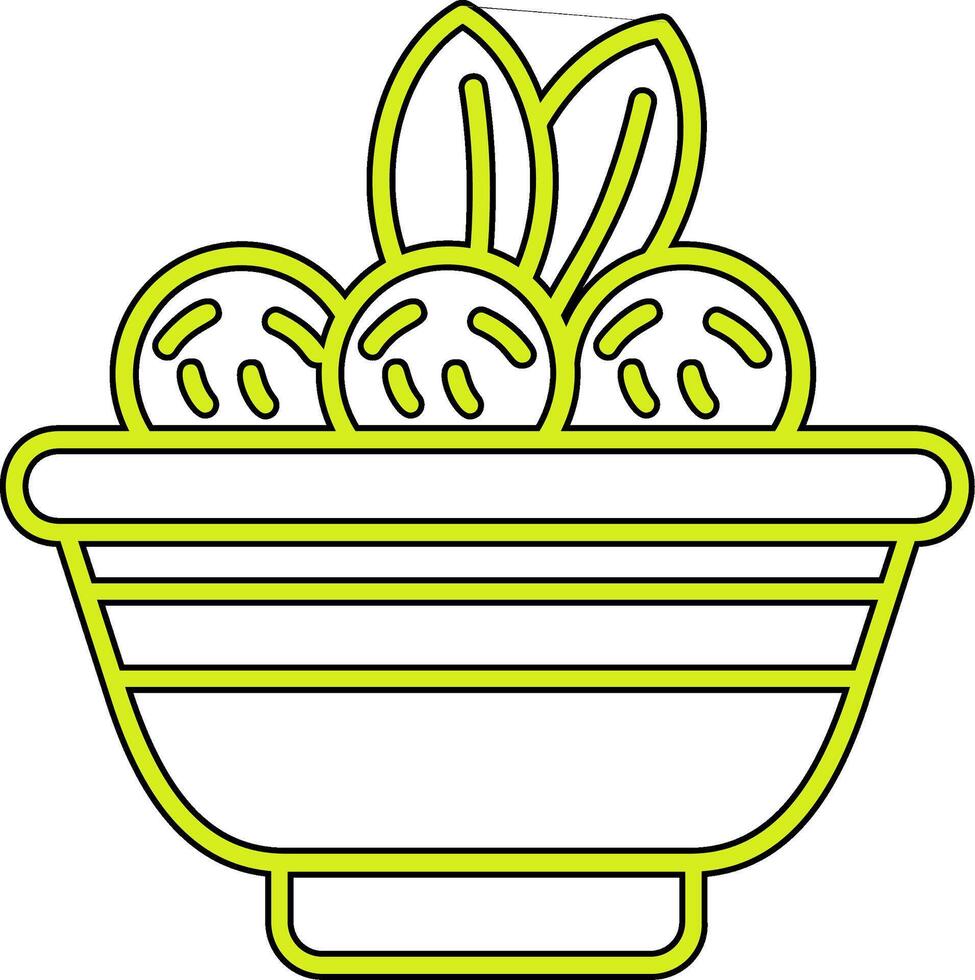 Falafel Vector Icon