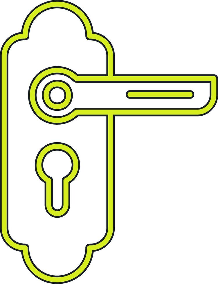 Door Knob Vector Icon