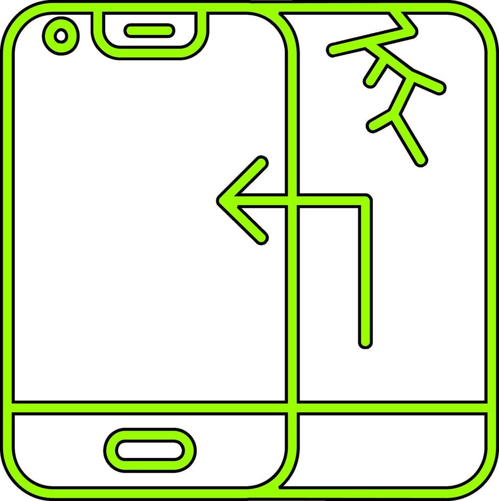 Touch Screen Vector Icon