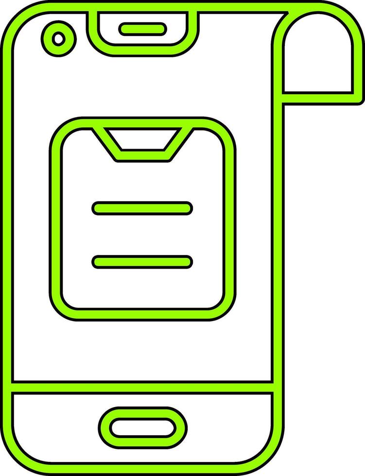 Foldable Phone Vector Icon