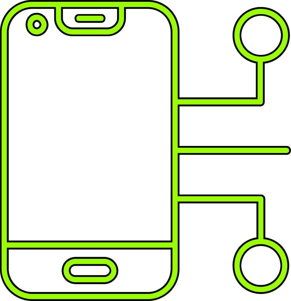 icono de vector de teléfono inteligente