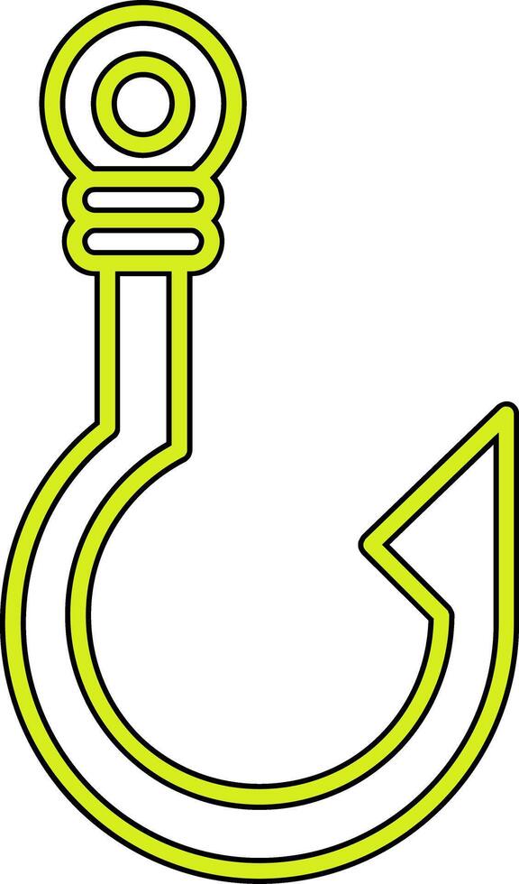 Fishing Hook Vector Icon