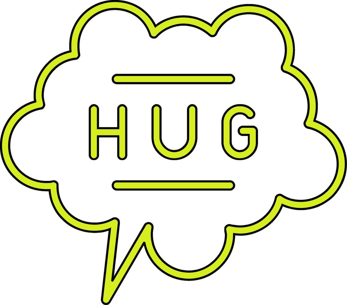 Hug Vector Icon