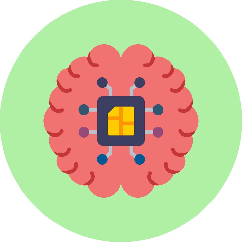 Artificial Intelligence Vector Icon