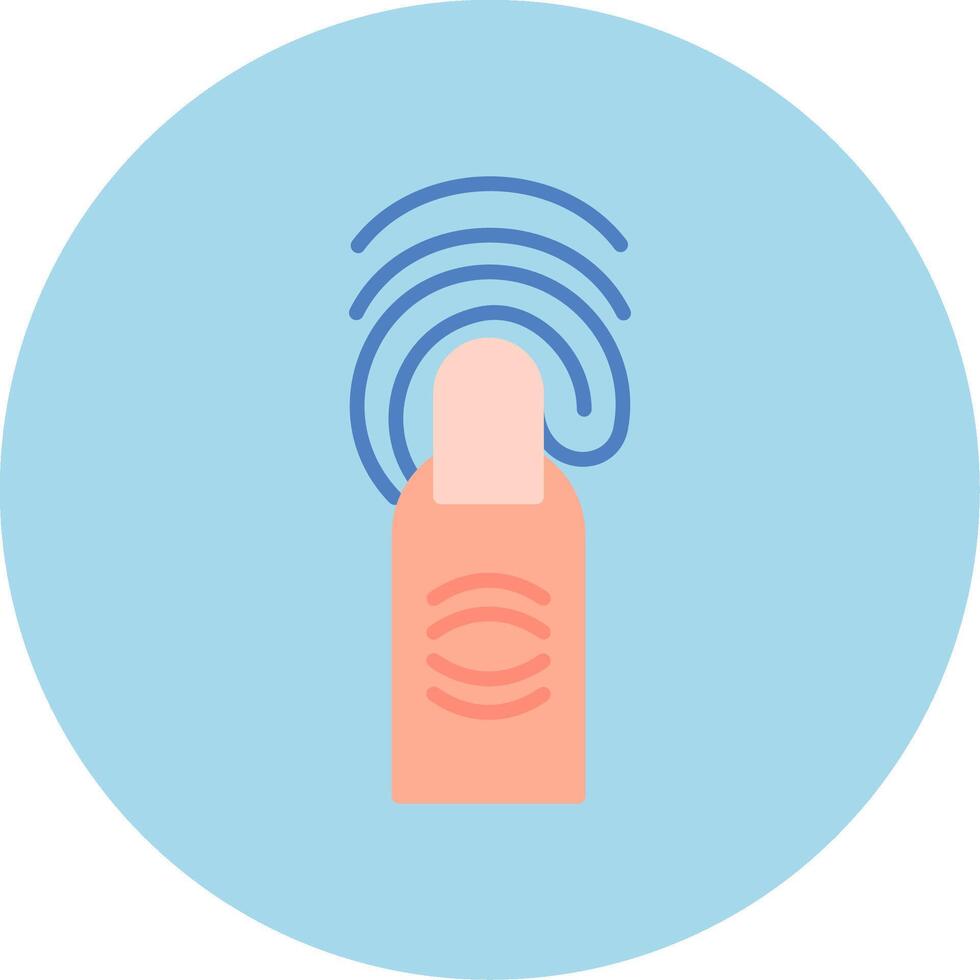 Fingerprint Vector Icon