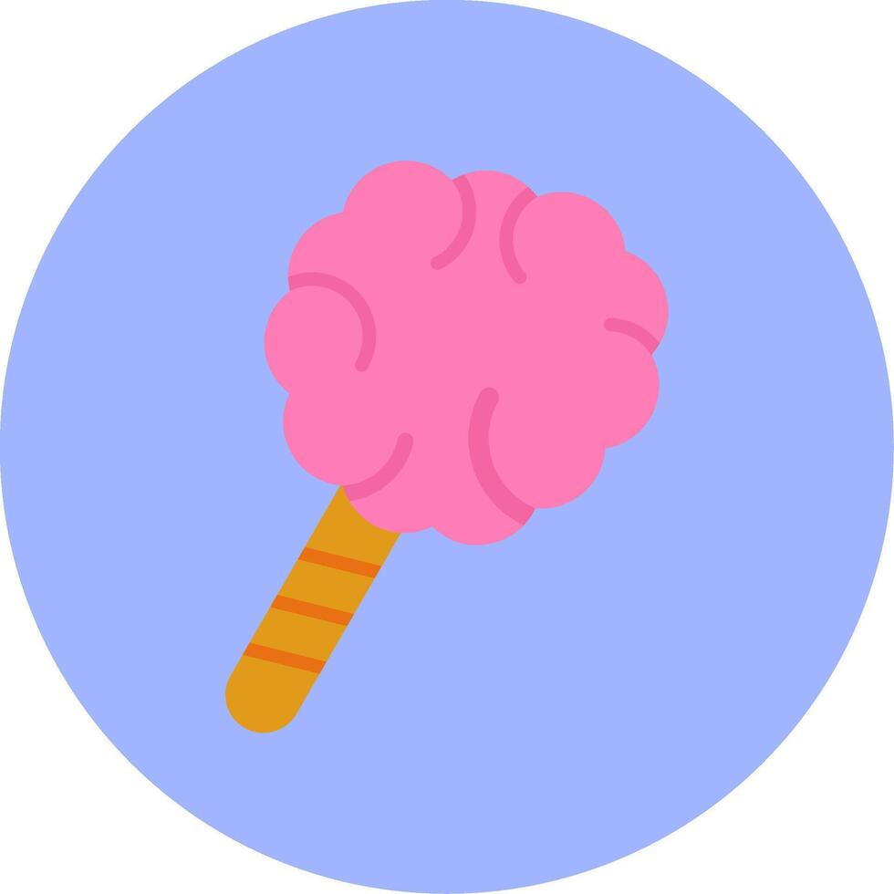 Cotton Candy Vector Icon