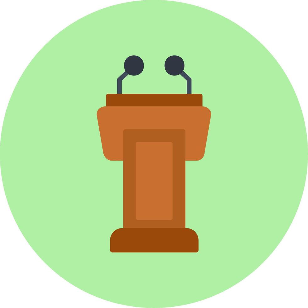 Podium Vector Icon