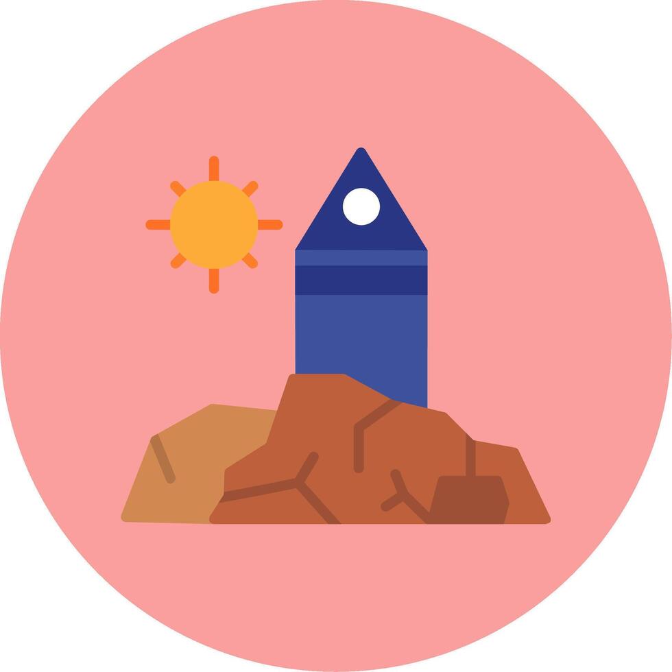 Mount Arafat Vector Icon