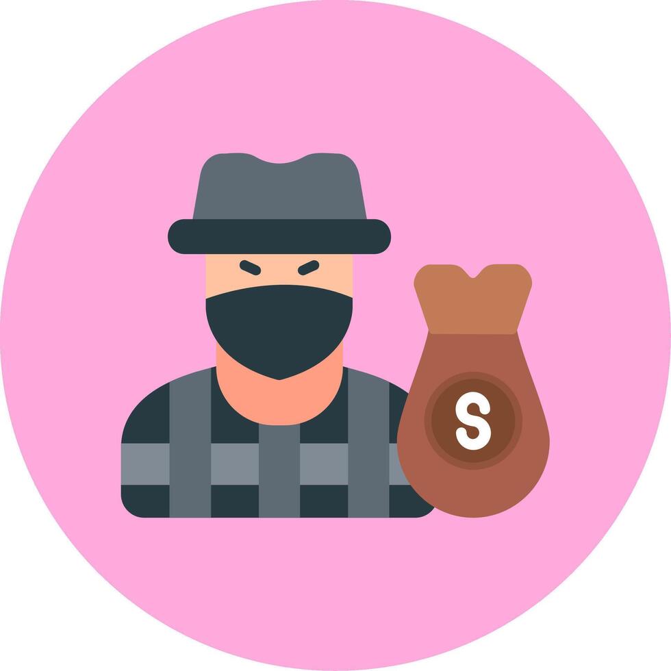 Robbery Vector Icon