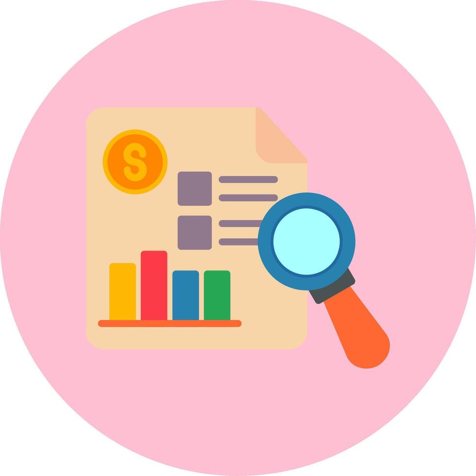 Market Research Vector Icon